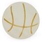 Unfinished Unpainted Wooden Basketball Shape Cutout DIY Craft 4.2 Inches